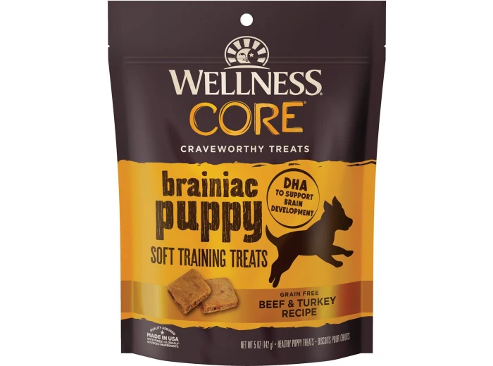 Wellness Core Brainiac Puppy Dog 5oz. Beef Turkey Soft