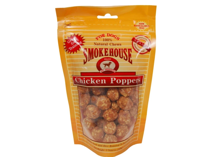Smokehouse Chicken Poppers Dog Treat 1ea/4 oz