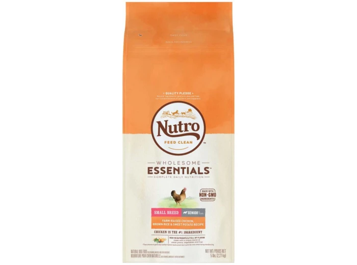 Nutro Products Natural Choice Small Breed Senior Dry Dog Food Chicken & Brown Rice 1ea/5 lb