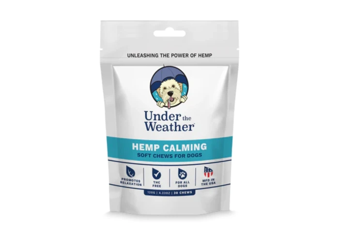 Under The Weather Hemp Calming Chew For Dogs 30count