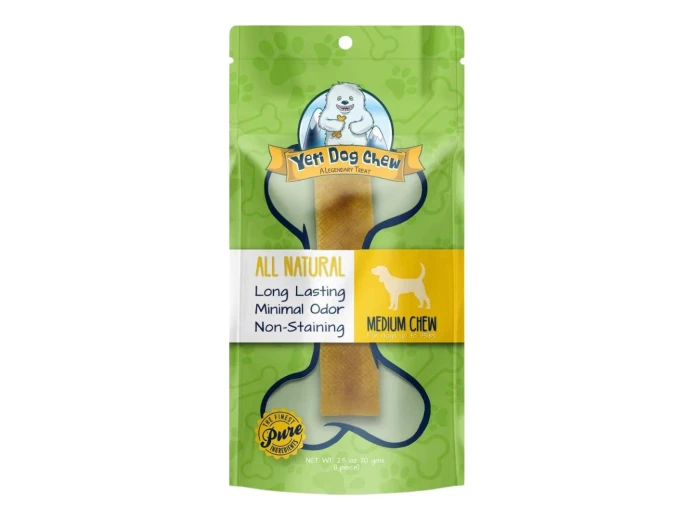 Yeti Dog Medium Chews 2.5oz./40 Yak Milk / Cow Milk