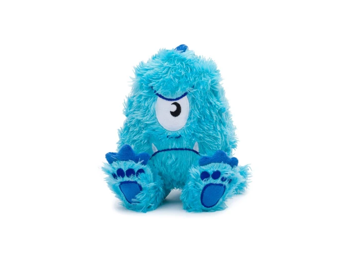 Fluffy Small Blue Monster