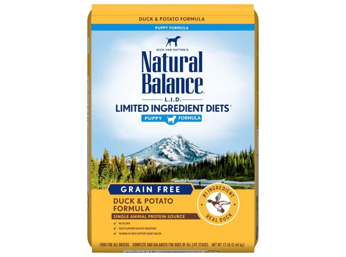 Natural Balance Pet Foods L.I.D. Puppy Dry Dog Food Duck & Potato 1ea/12 lb