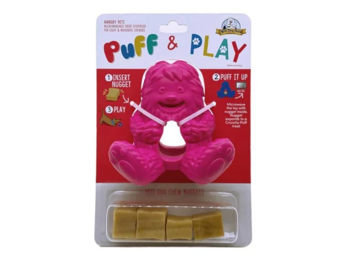 Yeti Puff & Play D Hangry Yeti Pink