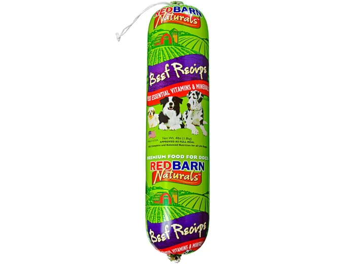 Redbarn Pet Products Dog Food Roll Beef 1ea/4 lb