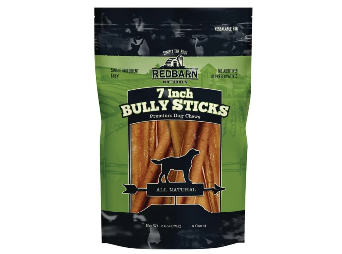 Redbarn Pet Products Bully Stick Dog Treat 1ea/7 in, 6 pk