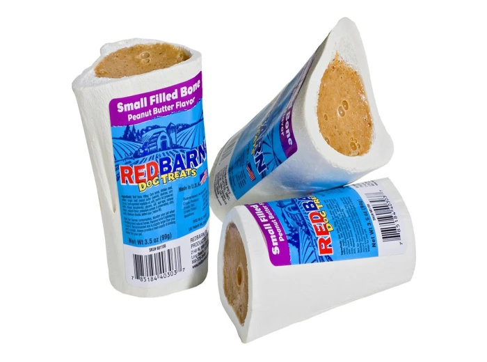 Redbarn Pet Products Filled Bone Dog Treat Peanut Butter 1ea/3.5 oz, SM