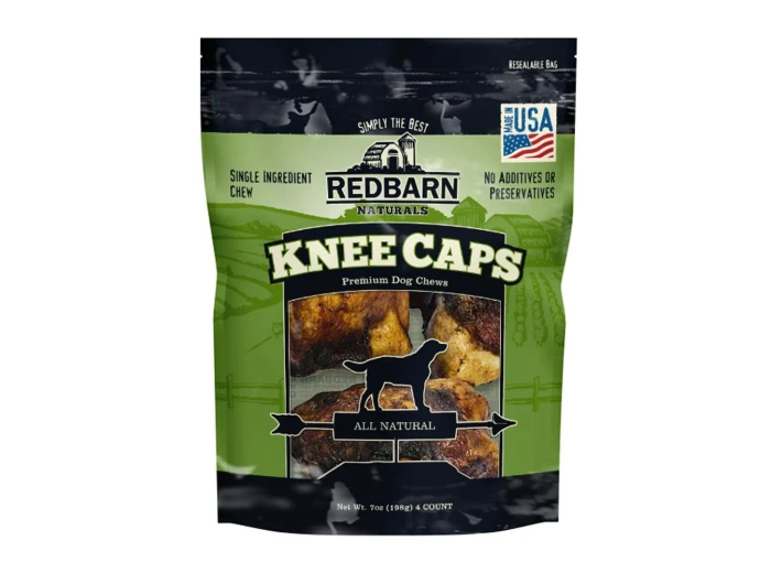 Redbarn Pet Products Knee Caps Dog Chew 1ea/7 oz, 4 pk