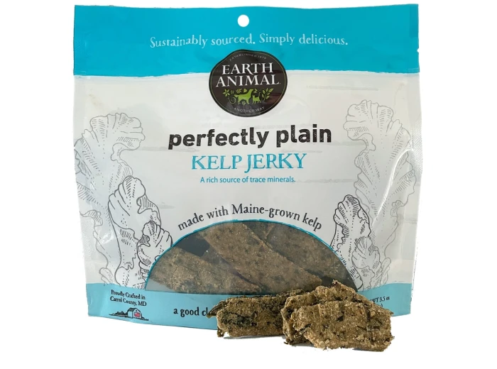 Earth Animal Dog Jerky Plain Kelp 3.5oz.