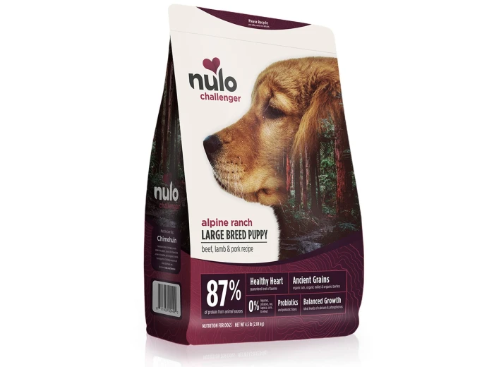 Nulo Challenger High-Meat Adult & Puppy Dry Dog Food Alpine Ranch Beef, Lamb & Pork 1ea/11 lb