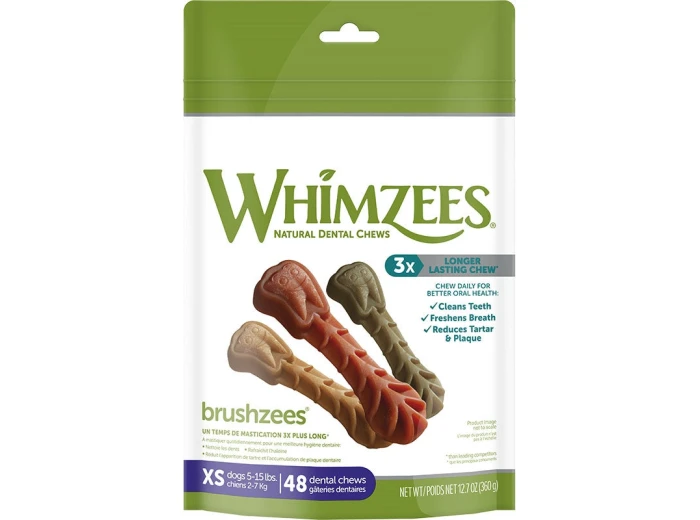 Whimzees Toothbrush Star Xs 12.7 oz. Bag