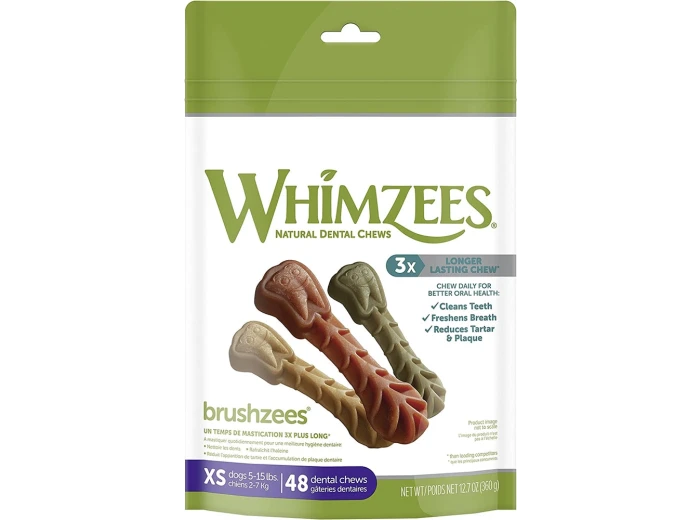 Whimzees Dog Brushzee Daily Pack Xsmall