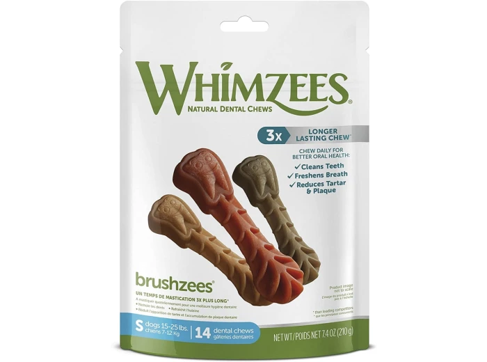 Whimzees Dog Brushzee Daily Pack Small