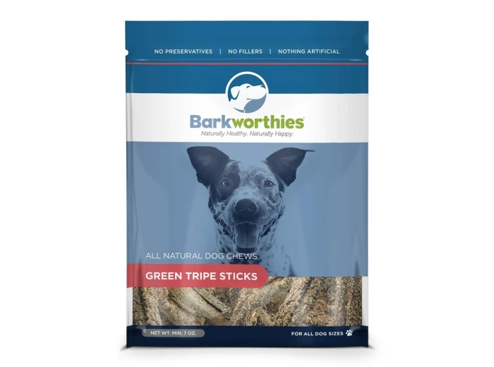 Barkworthies Belly Bark Green Tripe Sticks 1ea/7 oz