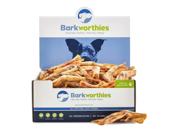 Barkworthies Duck Feet 50ea/35 ct