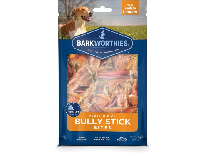 Barkworthies Bully Stick - Bites (Net Wt. 16 oz. Surp)