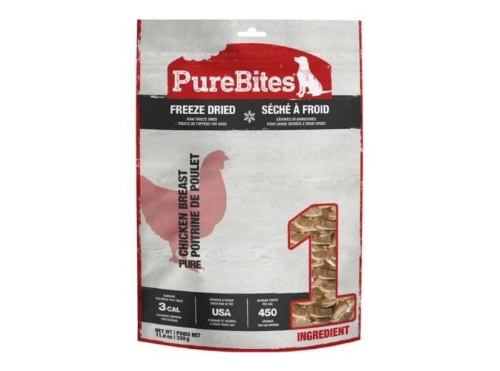 Purebites Freeze Dried Dog Treats Chicken Breast 11.6oz.