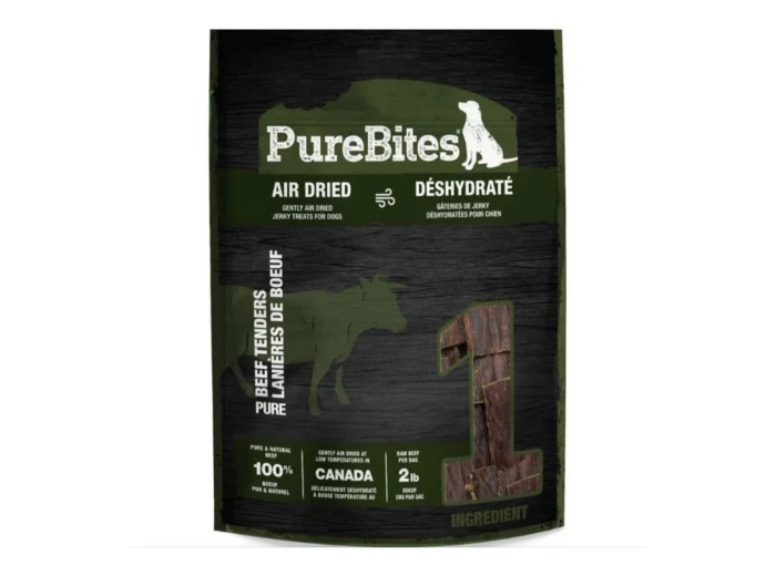 Purebites Natural Jerky Dog Treats Beef 7.5oz.