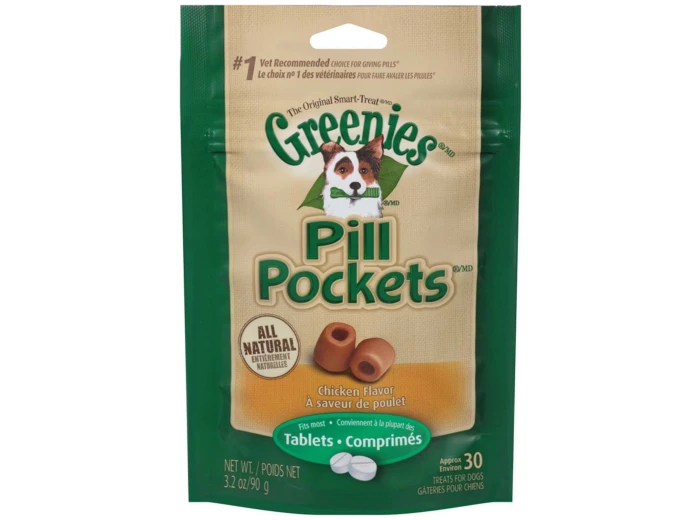 Greenies Pill Pockets for Tablets Chicken 1ea/30 ct, 3.2 oz