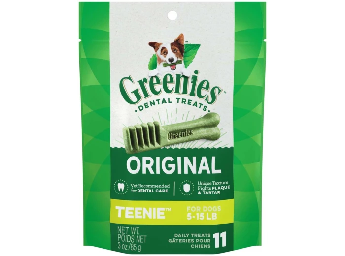 Greenies Dog Dental Treats Teenie Original 1ea/3 oz, 11 ct