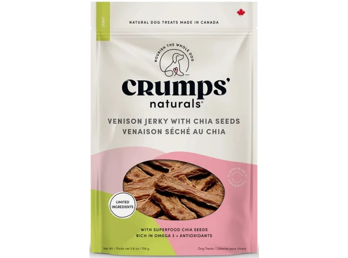 Crump Naturals Venison Chia Seed Jerky