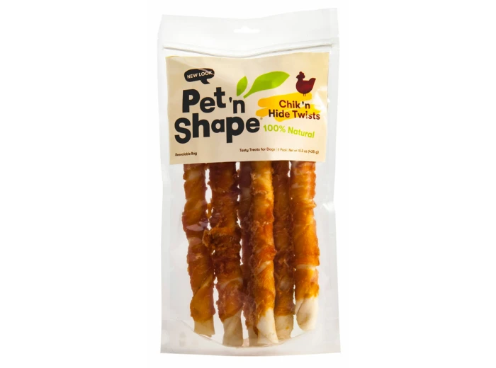 Pet 'N Shape Chik 'n Hide Twists Dog Treats 1ea/15.3 oz, 6 pk