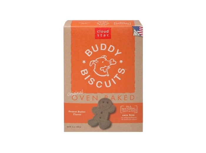 Cloud Star Buddy Biscuits Peanut Butter 16oz.