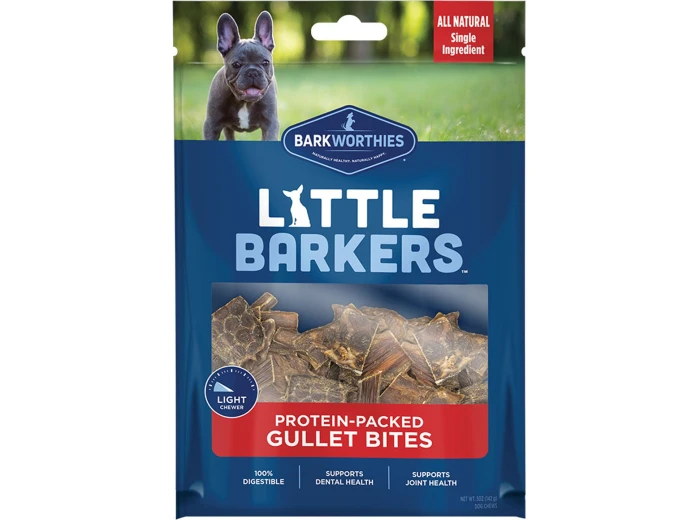 Barkworthies Dog Gullet Bites 5oz.