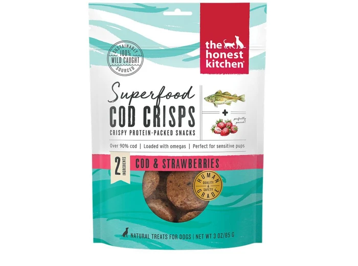 Honest Kitchen Dog Superfood Grain Free Cod Strawberry 3oz.