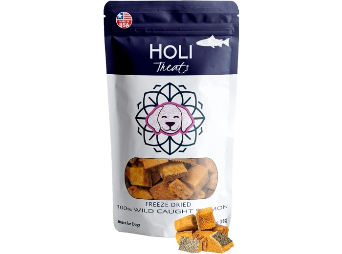Natures Variety Holi Wild Caught Salmon Grain-Free Freeze-Dried Dog Treats 3oz