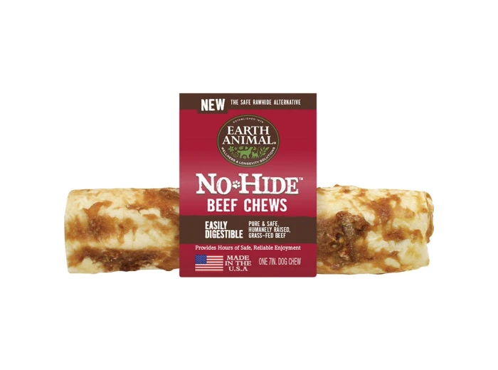 Earth Animal Dog No-Hide Beef 7 Inches (Sold As Case Of 24 Per Unit)