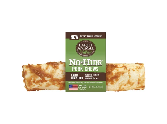 Earth Animal Dog No-Hide Pork 11 Inches (Case Of 12)
