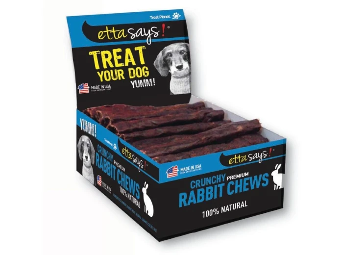 Etta Says! Premium Crunchy - 4.5 Inch Rabbit - Sold As Display Box Only - Note Individual Units Not Upc Labeled