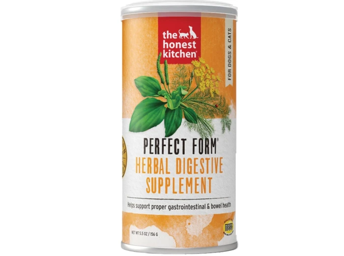 The Honest Kitchen Dog And Cat Digestive Supplement Herbal 3.2oz.