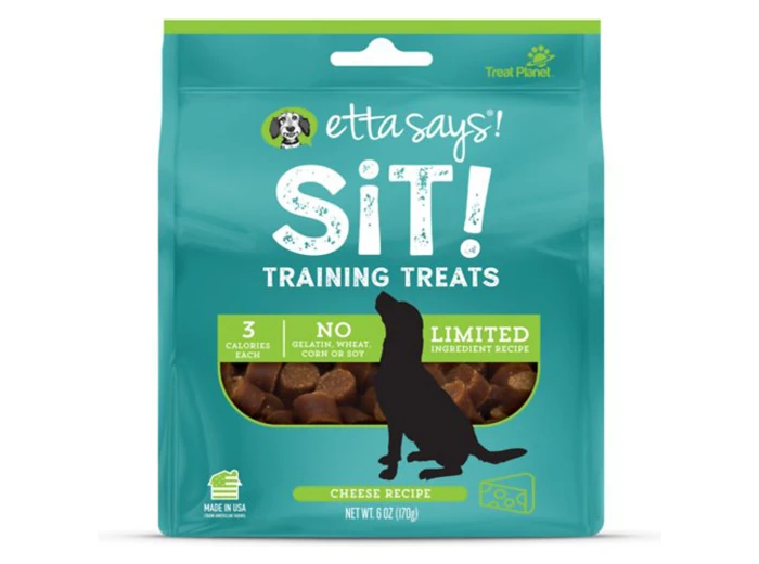 Etta Says! Sit! Training Treats Cheese 1ea/6 oz