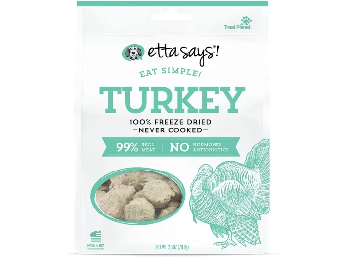 Etta Says! Eat Simple 100% Freeze Dried Turkey Dog Treats Turkey 1ea/2.5 oz