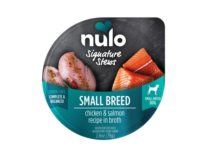 Nulo Signature Stew Small Breed Dog Food Chicken & Salmon 2.8oz. (Case of 24)