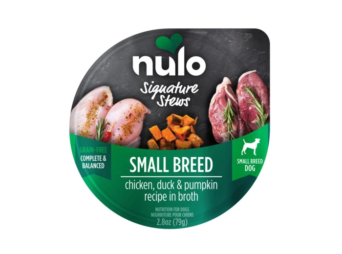 Nulo Signature Stew Small Breed Dog Food Chicken, Duck & Pumpkin 2.8oz. (Case of 24)