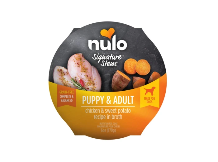 Nulo Signature Stew Puppy & Adult Dog Food Chicken & Sweet Potato 6oz. (Case of 16)