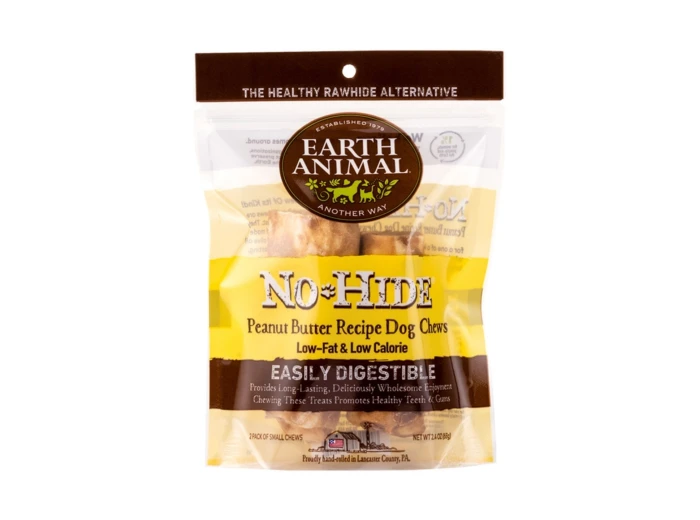 Earth Animal Nohide Peanut Butter Small 2 Pk