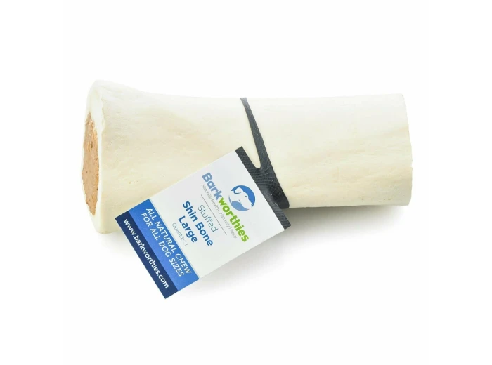 Barkworthies Shin Bone Stuffed With Bully Stick 1ea/5-6 in