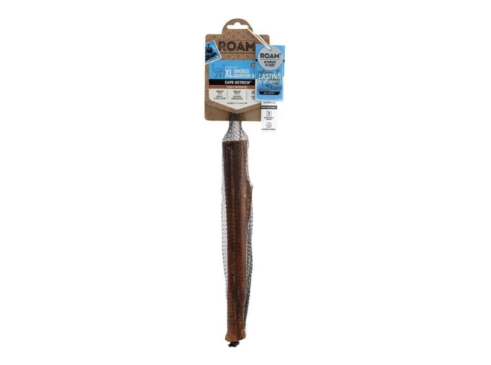 Roam Flavor Rich Smoked Marrow Bone Ostrich Xl-1 Pk
