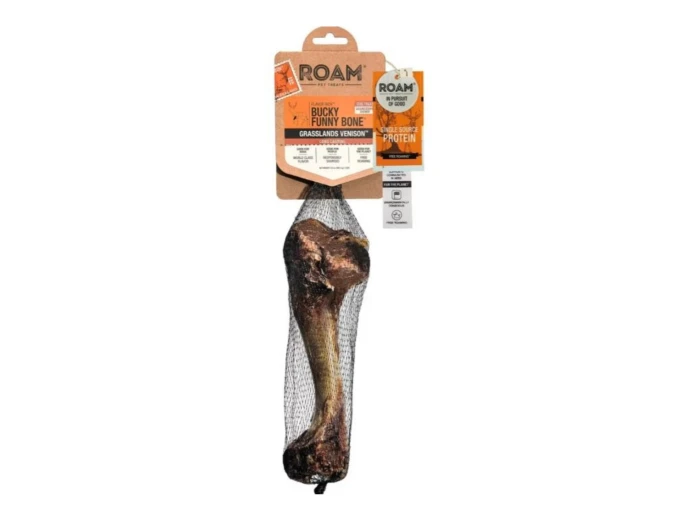 Roam Bucky Funny Bone Humerus Grassland Venison 1 Pk