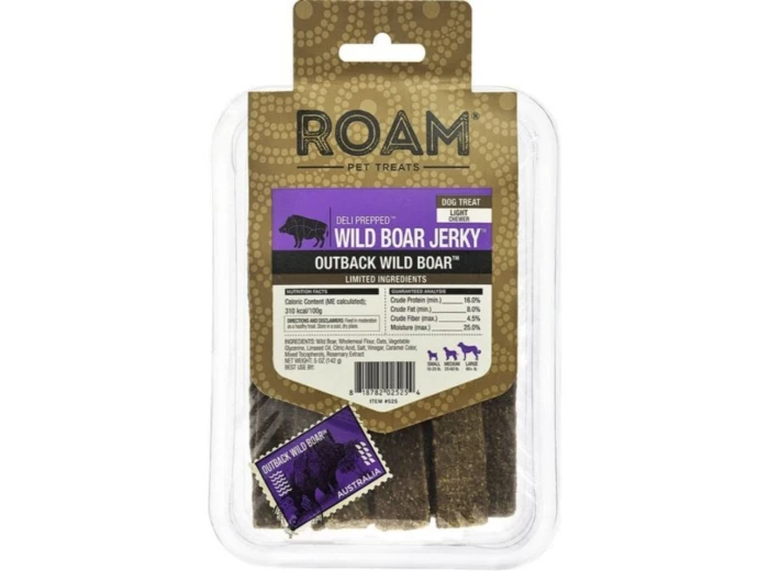 Roam Deli Prepped Wild Boar Jerky Wild Boar