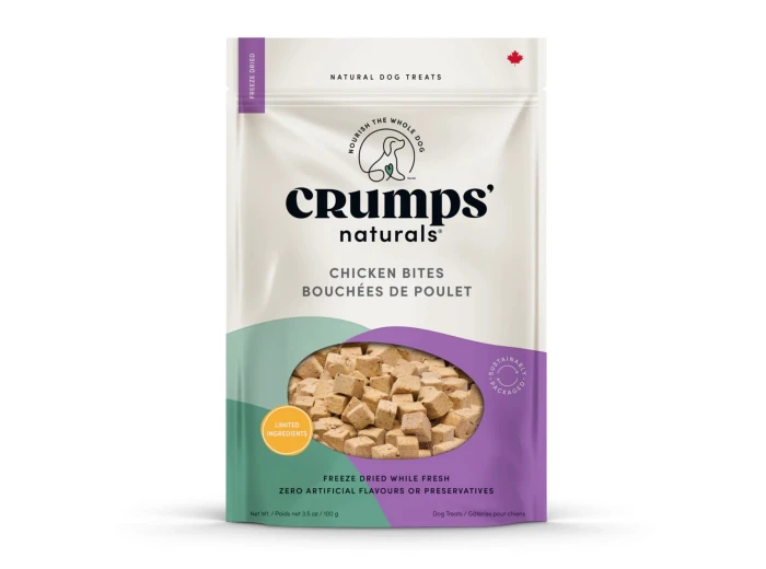 Crumps Naturals Dog 3.5oz. Chicken Bites