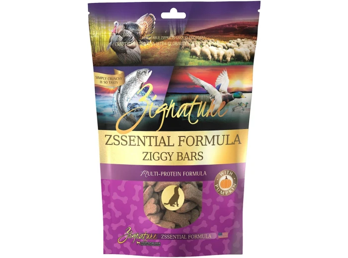 Zignature Dog Ziggy Bar Grain Free Zssential 12oz.