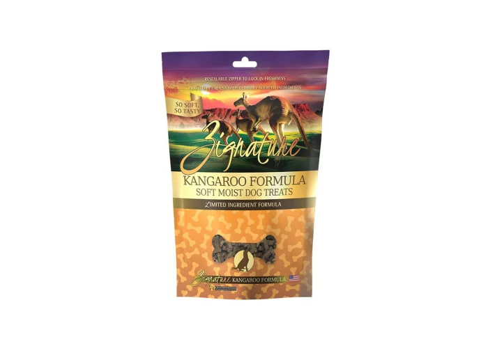 Zignature Dog 4oz. Kangaroo Soft Moist Treat
