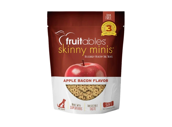 Fruitables Skinny Minis Soft Dog Treats Apple Bacon 1ea/5 oz