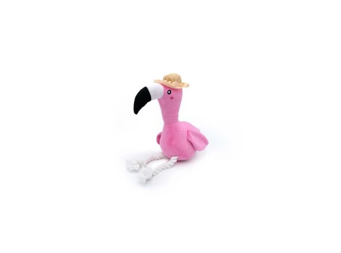 ZippyPaws Playful Pal - Freya the Flamingo