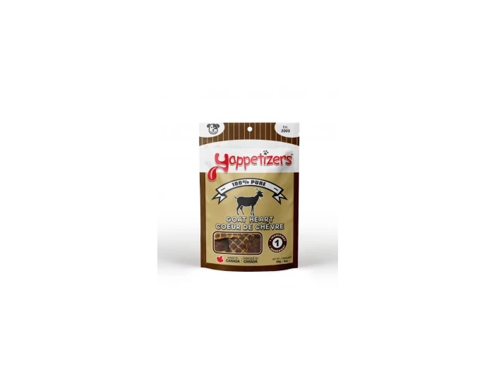 Yappetizers Dog Treats - Bison Heart